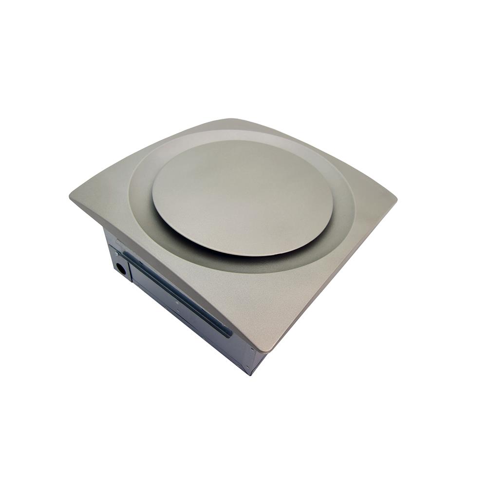 Aero Pure VSF110D-SSN Adjustable-Speed DC Motor Bathroom Ventilation Fan with Satin Nickel Grille  
